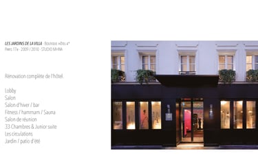 devanture hôtel