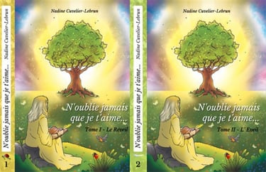 Livre 2 tomes écrit par Nadine