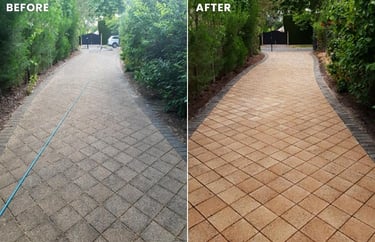 Travertine , Brick Paver Restoration & Sealing Services