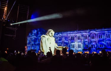 Multimedia, light design, illuminación, Bogotá