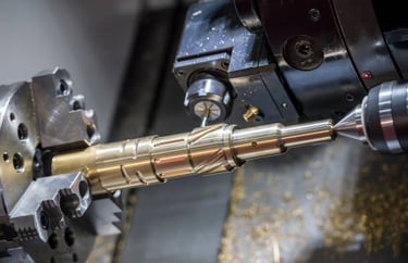 Brass CNC Turning Machining