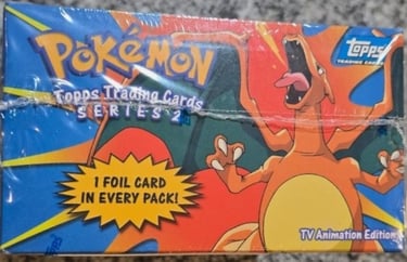 Display Topps Pokémon series 2 US avant