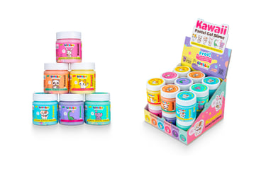 Kawaii Slime Packaging