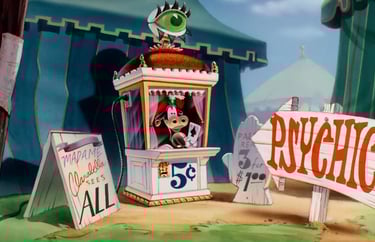 Clarabelle, the Psychic, Could be its Own Interesting Cartoon...