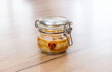Petit déjeuner peu sucré livré lyon graine de shia, coco, mangue