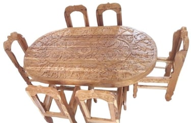 Rectangular Teak Dining Table β Modern Solid Wood Dining Furniture