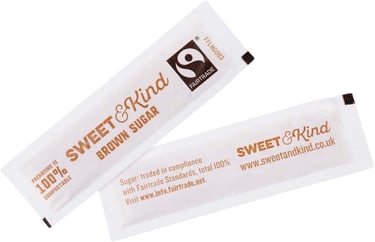 a couple of white toothbrushes with a white label on it