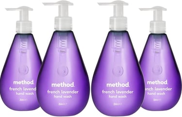 three bottles of method to make a fresh lavender lavender lavender lavender hand soap