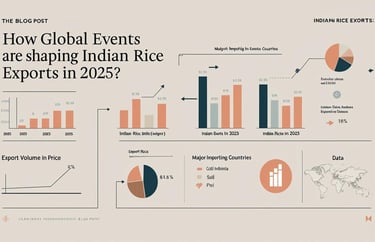 Indian rice export trends 2025 