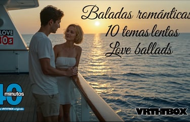 álbum de baladas, 10 baladas romantica, lovesong, canciones de amor. VRTHTBOX