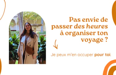 Sarah organisatrice de voyage