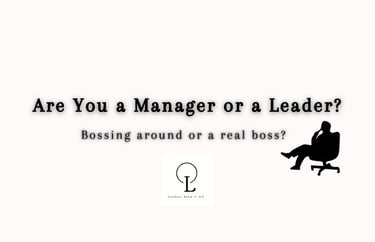 manager or leader