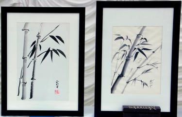  Sumi E Painting  (Art of painting with black ink) Course in Mumbai