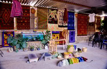 Textiles de lana en teotitlán del Valle