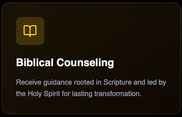 biblical counseling