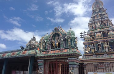 Templo hindu de Saint-André, Ilha Reunião.
