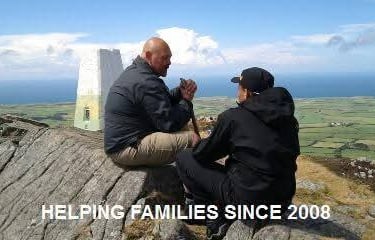 Damon and a teenager boy at teencampsuk