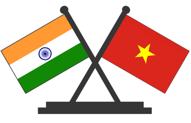 India Vietnam Flag