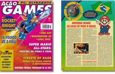Revista Ação Games 43, Setembro de 1993,