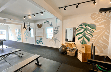 Mural artwork art painting boho design