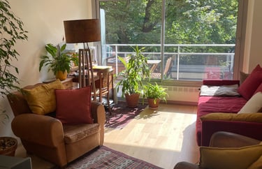 Ostéopathe cabinet Paris 12 - salle d'attente