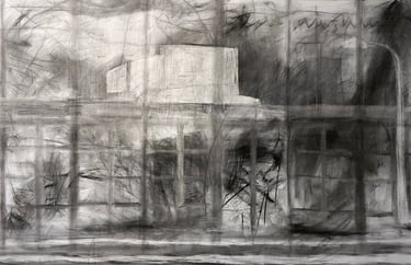 Double altéré Maxime Allain MArine Bikard SAns titre la courneuve dessin partition