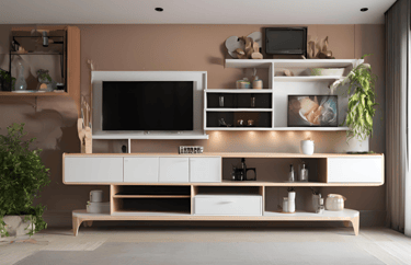 TV Unit With Storage