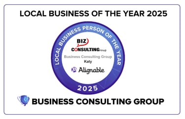Katy, TX Local Business of the Year 2025 Business Consulting Group