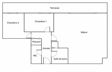 Plan de l'appartement