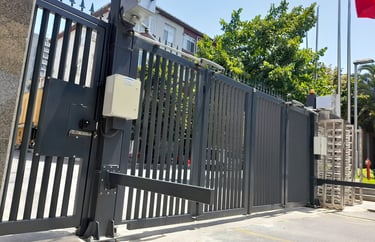 Katlanır kapı, katlanır bahçe kapısı, katlanır güvenlik kapısı,