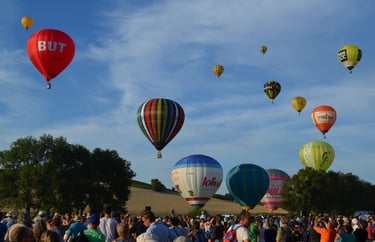 Les Montgolfiades 2025 Ă Givet