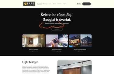 Light Master svetainė