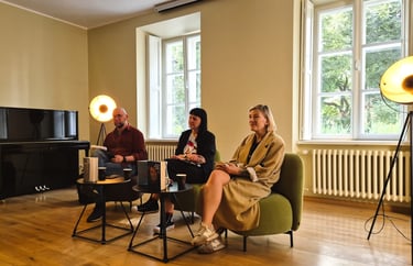 Literatūros savaitės klubas Laurynas Katkus Agnė Cesiulė Kotryna Lingienė