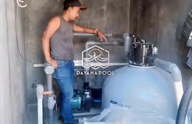 proses pemasangan instalasi oleh dayanapool