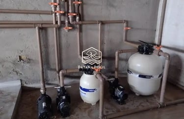 instalasi dan pemipaan yang di lakukan oleh dayanapool bekasi