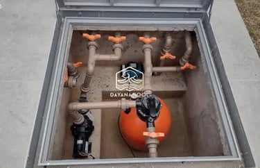 instalasi dan pemipaan yang di lakukan oleh dayanapool bekasi