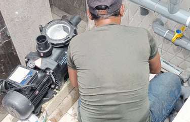 proses pemasangan instalasi oleh dayanapool