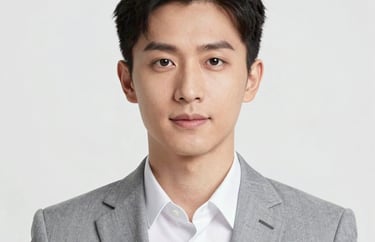 A professional headshot of a person wearing a light gray suit against a clean, white background, conveying trust and sophisticated professionalism.