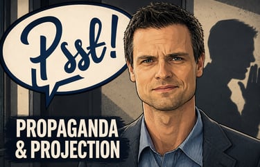 Propaganda, Projektion, TjekDet, Psst-nyt,