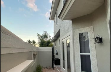 Beautifully painted house with professional wall finishing showcasing modern color scheme