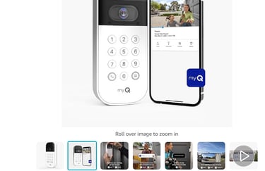 Video Garage door opener, garage door, smart phone control