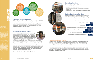 University of Texas at San Antonio Annual Report inside 