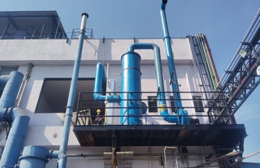 FUME SCRUBBING SYSTEM FOR AMMONIA GAS, SUPPLIED TO M/S. GRAUER AND WEIL