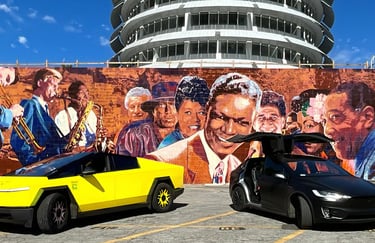 mural-with-tesla-cybertruck-model-xcapitol-records-hollywood-los-angeles