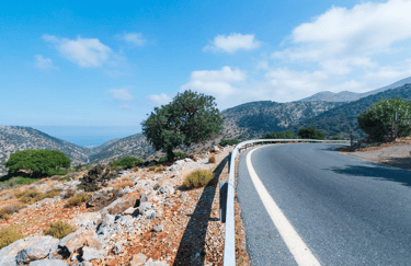 illustration trajet personnel route