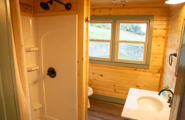 Clean bathroom