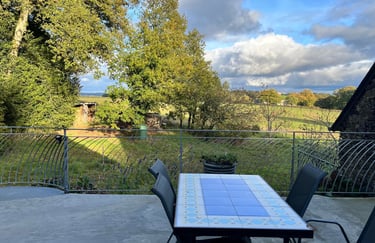 vue depuis la terrasse