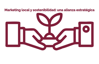 diseño plano de dos manos compartiendo una planta