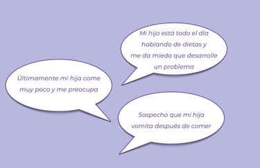 Últimamente mi hija come muy poco y me preocupa 