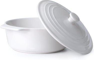 a white bowl with a lid and a lid on it